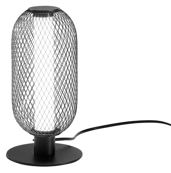 Luce Ambiente Design LED επιτραπέζια λάμπα INKAS, ύψος 28 cm, μαύρο, μέταλλο, CCT, Μαύρο, Σαλόνι / τραπεζαρία, Μέταλλο