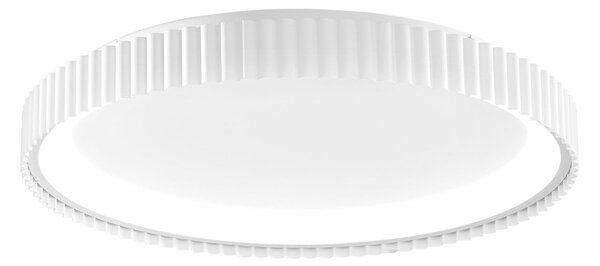 Luce Ambiente Design LED φωτιστικό οροφής Niike, λευκό, Ø 50 cm, μέταλλο, CCT, Λευκό, Σαλόνι / τραπεζαρία, Μέταλλο, σύγχρονο