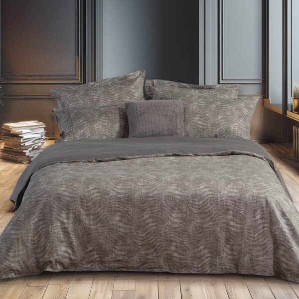 Σεντόνια Υπέρδιπλα (Σετ) Nef-Nef Homeware Elements Zesten Grey