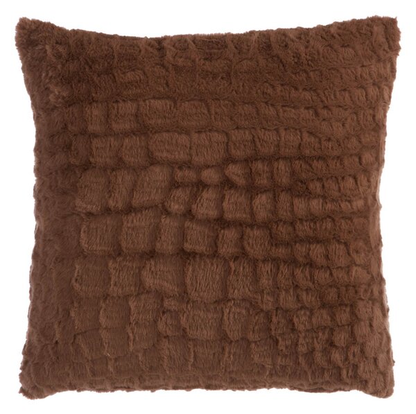 Διακοσμητικό Μαξιλάρι Γούνινο (45x45) Nef-Nef Homeware Mentor Mocca