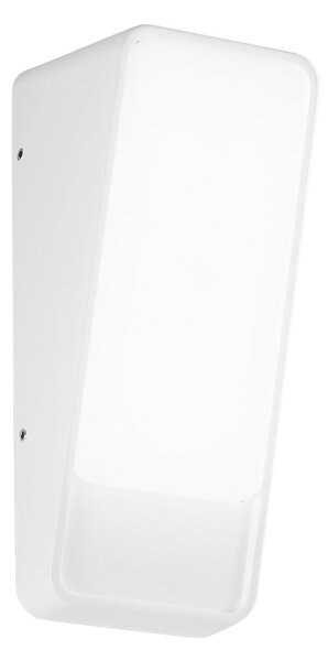 INTEC Λάμπα LED εξωτερικού χώρου Coupe, λευκή, ύψος 20 cm, μέταλλο, Λευκό, Αλουμίνιο, σύγχρονο
