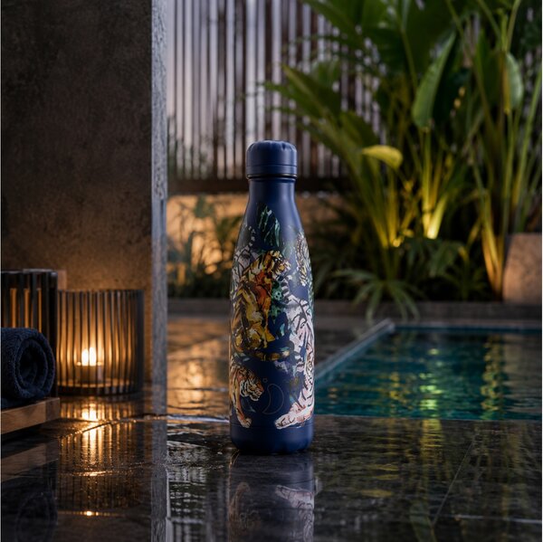 Μπουκάλι Θερμός Original Tropical Chilly's με χωρητικότητα 500ml και διατήρηση θερμοκρασίας 12h ζεστό / 24h κρύο - Big Cats