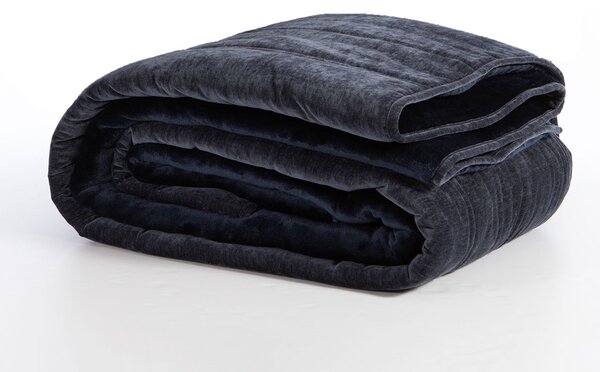 Κουβερτοπάπλωμα Υπέρδιπλο (240x220) Nef-Nef Homeware Premium Vania Blue/Black