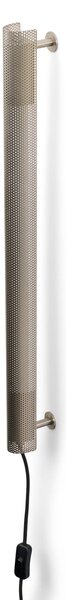 GEJST Φωτιστικό τοίχου Radent, ατσάλι γκρι, ύψος 135 cm, G13 LED, Μεταλλικό, Σαλόνι / τραπεζαρία, Μέταλλο
