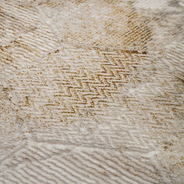 Χαλί (140x200) Βιοκαρπέτ Alora EF06A Cream/Blue