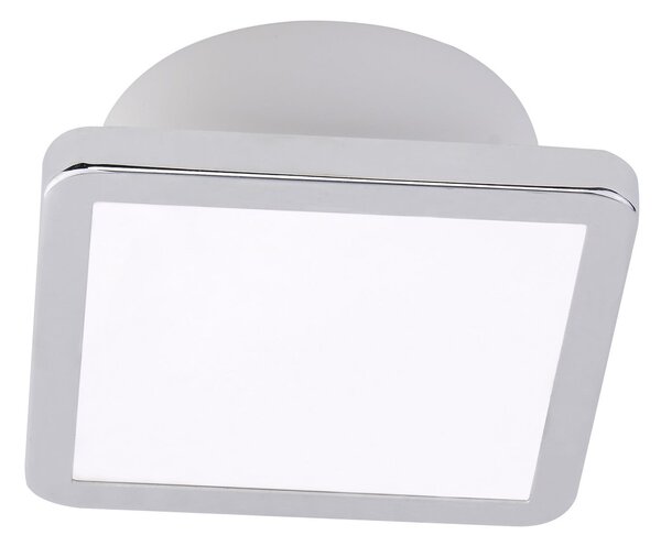 LIGHTME LightMe Φωτιστικό οροφής Aqua Uno, 11 x cm, χρώμιο, IP44, Μεταλλικό, Μπάνιο, Αλουμίνιο, σύγχρονο