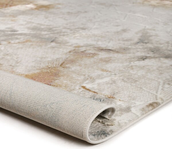 Χαλί (140x200) Βιοκαρπέτ Alora EF06A Cream/Blue