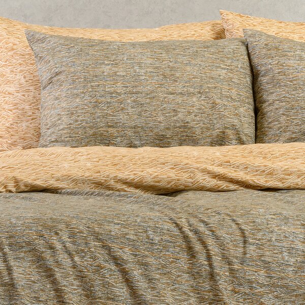 Ζεύγος Μαξιλαροθήκες (50x70) Melinen Casual Line Rafaelo Beige