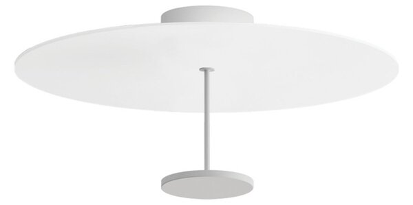 Linea Light Φωτιστικό οροφής LED Stilo_S, λευκό, Ø 55 cm, ρυθμιζόμενος, Λευκό, Σαλόνι / τραπεζαρία, Αλουμίνιο, σύγχρονο