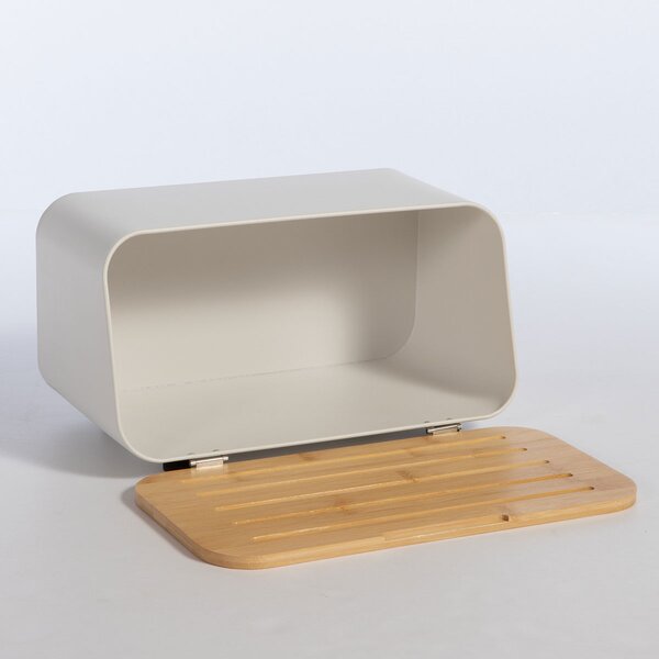 Ψωμιέρα (34.5x19x17) Nef-Nef Homeware White