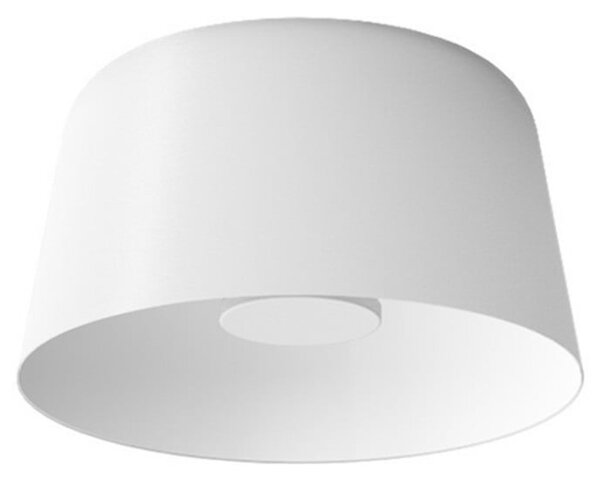 Linea Light Φωτιστικό οροφής LED Delfi_S, λευκό, Ø 35 cm, μέταλλο, ρυθμιζόμενος, Λευκό, Σαλόνι / τραπεζαρία, Αλουμίνιο, σύγχρονο