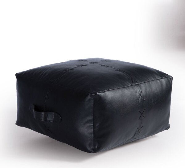 Πουφ (50x50x25) Nef-Nef Homeware Lethal Black
