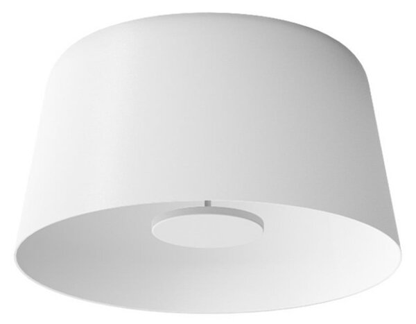 Linea Light Φωτιστικό οροφής LED Delfi_S, λευκό, Ø 45 cm, μέταλλο, ρυθμιζόμενος, Λευκό, Σαλόνι / τραπεζαρία, Αλουμίνιο, σύγχρονο