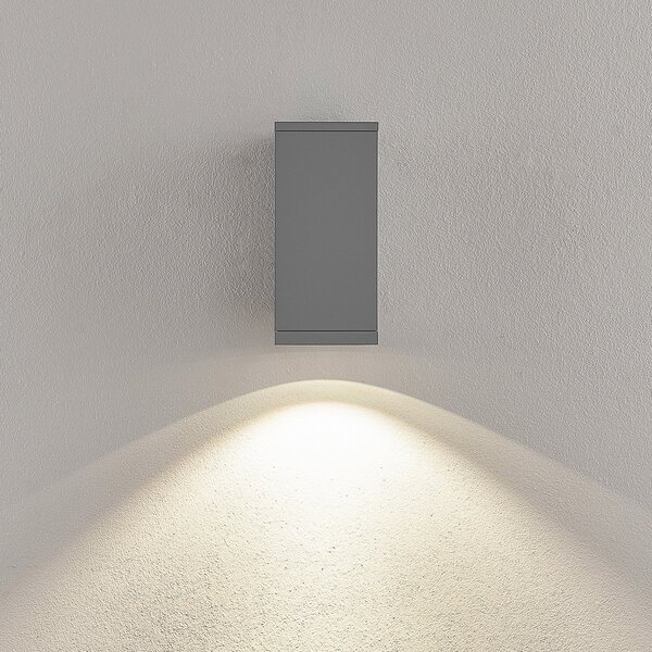 Deko-Light Λάμπα LED εξωτερικού χώρου ShoreLine Pro Square, ανοιχτό γκρι, 830/840, ρυθμιζόμενος, Γκρι, Αλουμίνιο, σύγχρονο