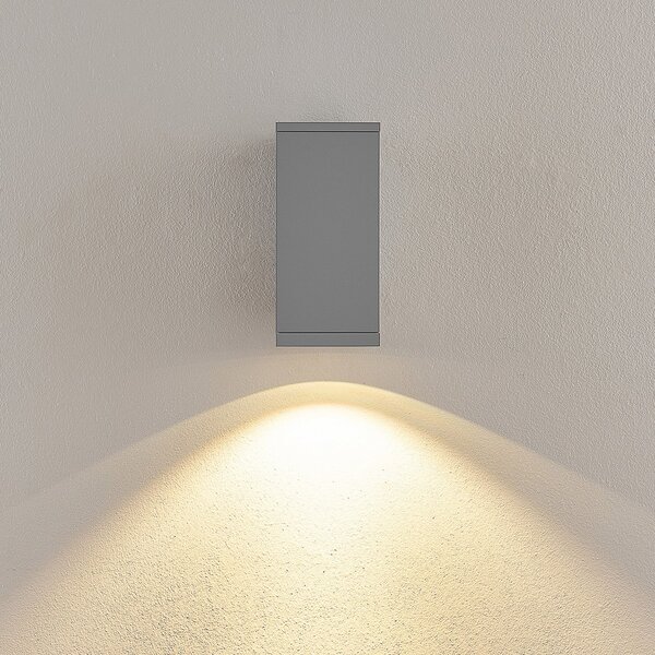 Deko-Light Λάμπα LED εξωτερικού χώρου ShoreLine Pro Square, ανοιχτό γκρι, 830/840, ρυθμιζόμενος, Γκρι, Αλουμίνιο, σύγχρονο