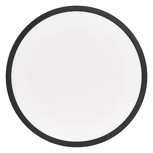 OSRAM SMART+ WiFi ORBIS ULTRA SLIM BACKLIGHT μαύρο 40 RGBW, Μαύρο, Σαλόνι / τραπεζαρία, Πλαστικό, σύγχρονο
