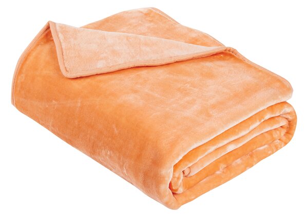Κουβέρτα Βελουτέ Μονή (160x220) Das Home Velour 0297 Salmon