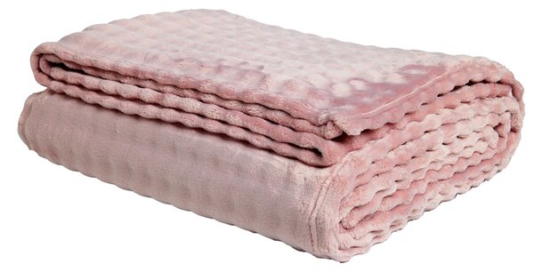 Κουβέρτα Fleece Υπέρδιπλη (220x240) Das Home 1372 Dusty Lilac