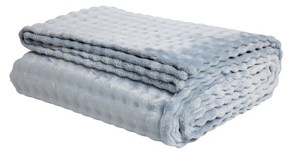 Κουβέρτα Fleece Μονή (160x220) Das Home 1371 L.Blue