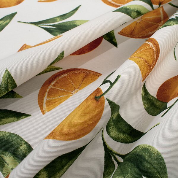 Αλέκιαστη Τραβέρσα (40x180) Dimcol Oranges 474 White-Orange