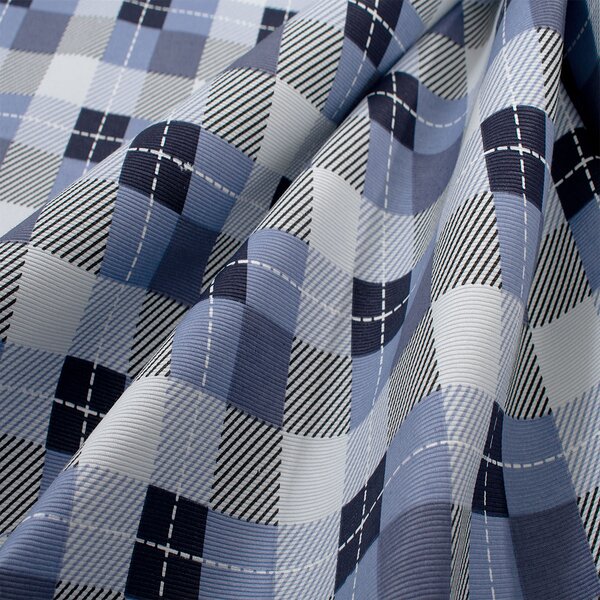 Αλέκιαστη Τραβέρσα (40x180) Dimcol Checkered 468 Blue