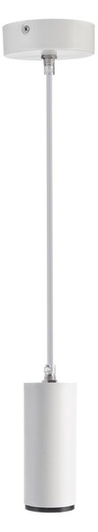 Deko-Light Κρεμαστό φωτιστικό LED Lucea 6, λευκό, αλουμίνιο, 2.700 K, ρυθμιζόμενος, Λευκό, Σαλόνι / τραπεζαρία, Αλουμίνιο, σύγχρονο