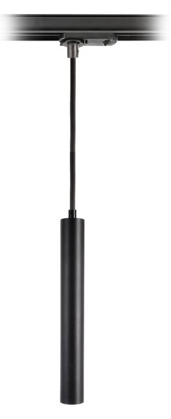 Deko-Light LED-Pendel Slim 1-Phasen-Schiene, μαύρο, αλουμίνιο, 5W, 2.700 K, ρυθμιζόμενος, Μαύρο, Σαλόνι / τραπεζαρία, Αλουμίνιο, σύγχρονο