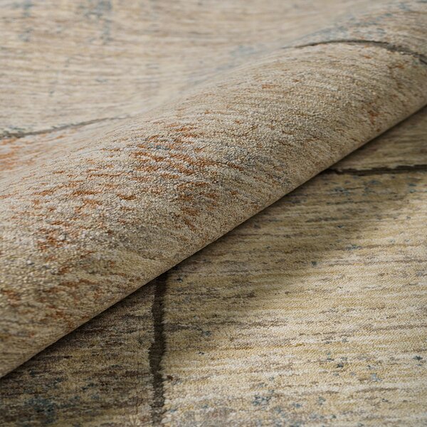 Χαλί (160x240) Βιοκαρπέτ Toulouse 03361A Cream/Cream