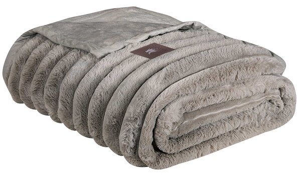 Κουβέρτα Γούνινη Υπέρδιπλη (220x240) Greenwich Polo Club Essential 3831 Taupe