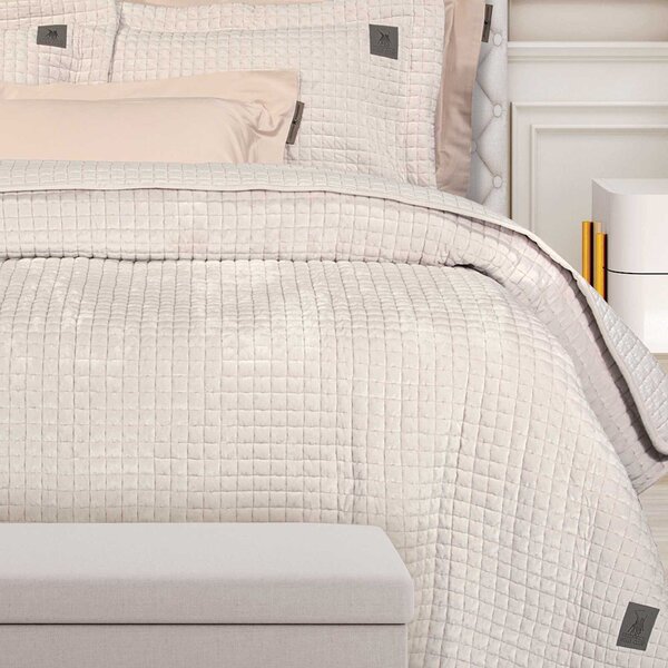 Κουβερτόριο King Size (240x250) Greenwich Polo Club Classic 4429 Ivory