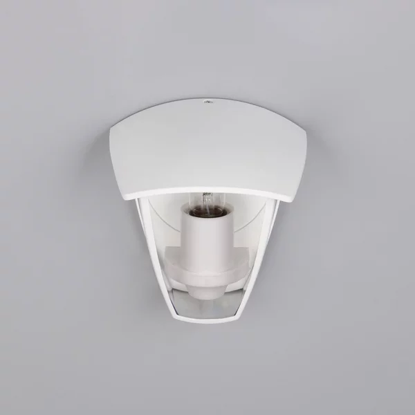Trio Lighting Εξωτερικό φωτιστικό τοίχου VENTA, λευκό, υποδοχή στην κορυφή, ύψος 24 cm, IP44, ρυθμιζόμενος, Λευκό, Αλουμίνιο, Φανάρι