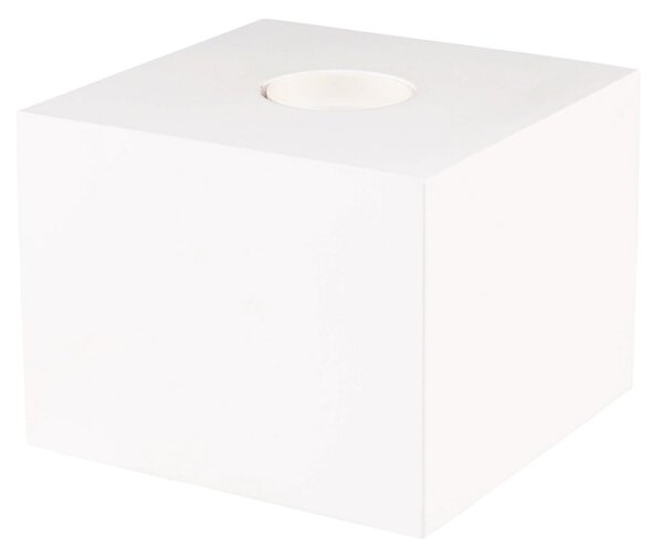 SEGULA Segula Επιτραπέζια λάμπα Cozy, λευκή οξιά, σχήμα κύβου, E27, Λευκό, Σαλόνι / τραπεζαρία, Ξύλο