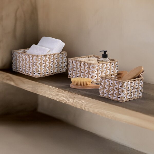 Καλάθι Αποθήκευσης (20x20x11) Nef-Nef Homeware Vincy Medium