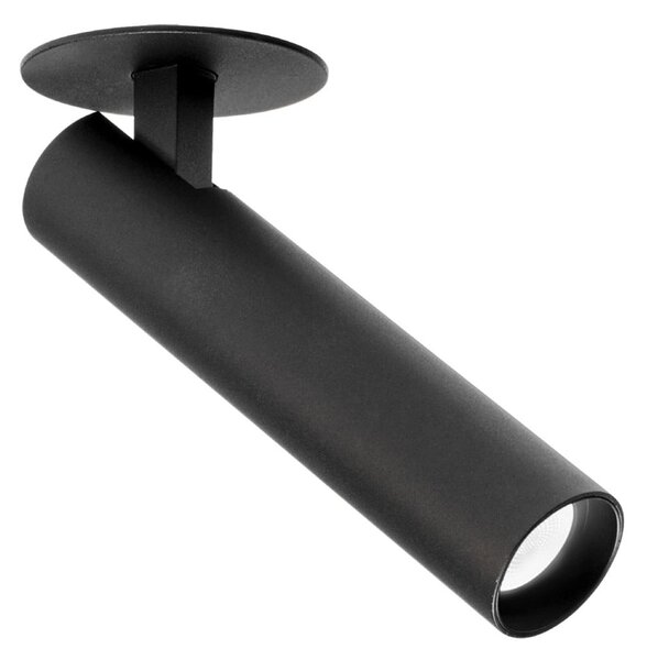 Wever & Ducré Lighting WEVER DUCRÉ LED Spot Match 1.0 Ημι-ενσωματωμένο μαύρο 2.700 K, Μαύρο, Σαλόνι / τραπεζαρία, Αλουμίνιο, σύγχρονο