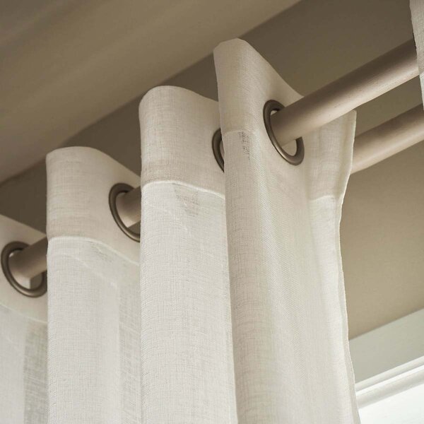 Κουρτίνα (140x280) Με Τρουκς Gofis Home Combe Off White AW26 502/05