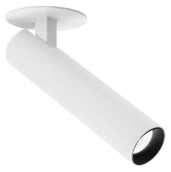 Wever & Ducré Lighting WEVER DUCRÉ LED Spot Match 1.0 Ημι-ενσωματωμένο λευκό 2.700 K, Λευκό, Σαλόνι / τραπεζαρία, Αλουμίνιο, σύγχρονο