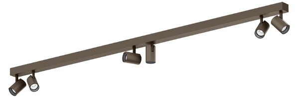 Wever & Ducré Lighting WEVER DUCRÉ LED σποτ οροφής Ceno 6.0, μπρονζέ, 2.700 K, ρυθμιζόμενος, Μπρούτζινο / Αντικέ ορείχαλκου, Σαλόνι / τραπεζαρία, σύγχρονο