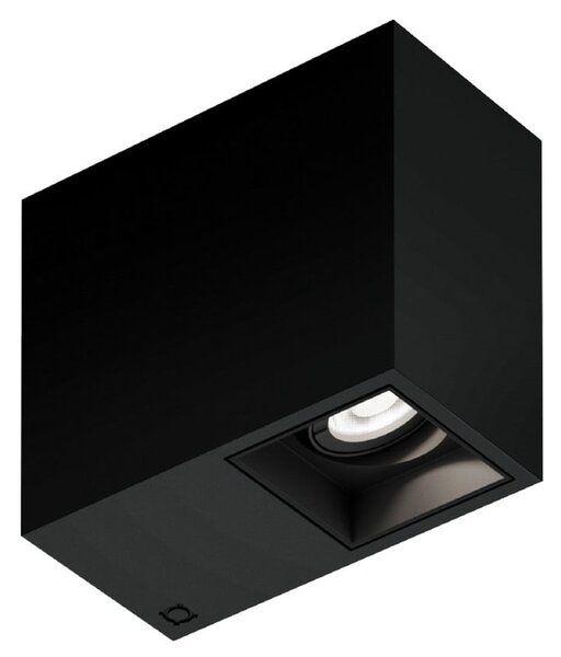 Wever & Ducré Lighting WEVER DUCRÉ LED Downlight Plano petit 1.0 μαύρο 927 dim, ρυθμιζόμενος, Μαύρο, Διάδρομος, Αλουμίνιο, σύγχρονο