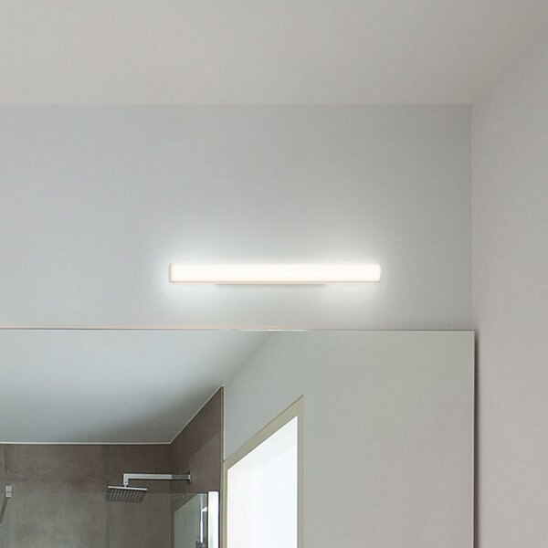 Wever & Ducré Lighting WEVER DUCRÉ LED απλίκα Mirba 2.0 μαύρο/λευκό 61cm IP44, Λευκό, Μπάνιο, Πλαστικό