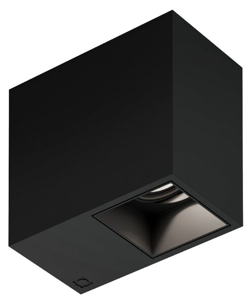 Wever & Ducré Lighting WEVER DUCRÉ LED Downlight Plano 1.0 μαύρο 927 dim, ρυθμιζόμενος, Μαύρο, Σαλόνι / τραπεζαρία, Αλουμίνιο, σύγχρονο