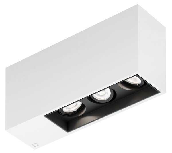 Wever & Ducré Lighting WEVER DUCRÉ Downlight Plano petit 3.0 λευκό/μαύρο 927 dim, ρυθμιζόμενος, Λευκό, Διάδρομος, Αλουμίνιο, σύγχρονο