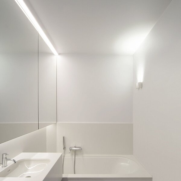 Wever & Ducré Lighting WEVER DUCRÉ LED εξωτερική λάμπα τοίχου Train 2.0 up/down λευκό 930, ρυθμιζόμενος, Λευκό, Αλουμίνιο, σύγχρονο, Γωνιακός τοίχος
