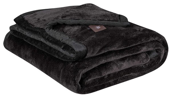 Κουβέρτα Βελουτέ King Size (240x250) Greenwich Polo Club Essential 3975 Black