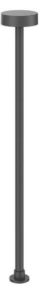 Wever & Ducré Lighting WEVER DUCRÉ LED-Sockelleuchte Pola 2.1 ανθρακί 927 IP65, Μαύρο, Αλουμίνιο