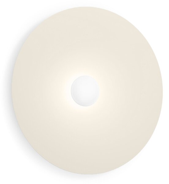 Wever & Ducré Lighting WEVER DUCRÉ LED απλίκα Clea 3.0 μπεζ Ø 70 cm 2700 K, ρυθμιζόμενος, Μπεζ, Σαλόνι / τραπεζαρία, Αλουμίνιο