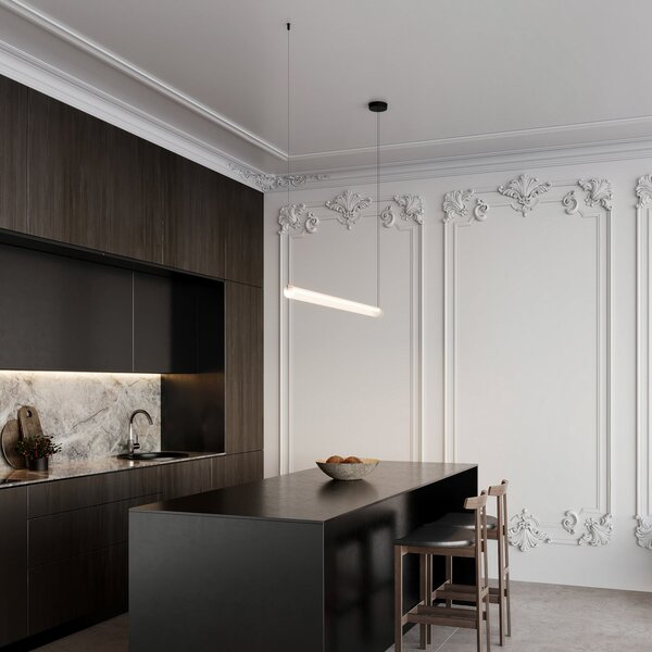 Wever & Ducré Lighting WEVER DUCRÉ LED κρεμαστό φωτιστικό Finelle 1.0 μπεζ 2700K dim, ρυθμιζόμενος, Μπεζ, Σαλόνι / τραπεζαρία, Γυαλί, σύγχρονο