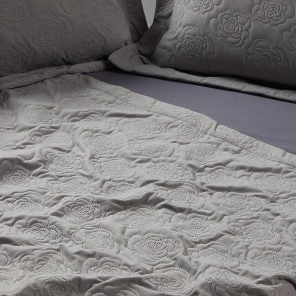 Κουβερτόριο King Size (240x250) Das Home 0287 Grey
