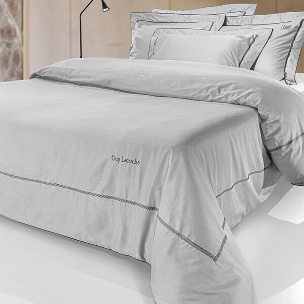 Σεντόνια King Size (Σετ) Guy Laroche Elite Silver - Anthracite