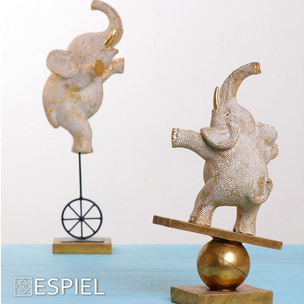 Διακοσμητική Φιγούρα Ελέφαντας (15.3x15.1x42.4) Espiel FIG220
