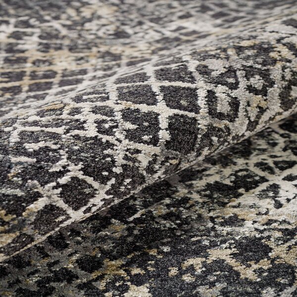 Χαλί (160x230) Βιοκαρπέτ Naf Naf Garbo 365A Anthracite